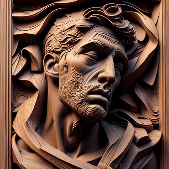 3D model Matthew Grabelsky American artist (STL)